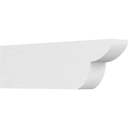 Ekena Millwork Standard Crestline Architectural Grade PVC Rafter Tail, 3"W X 6"H X 20"L RFTP03X06X20CRE